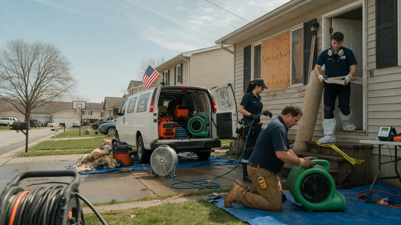 Water Damage Restoration in New Bern, NC near me